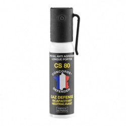 Aérosol gaz Concorde defender cs 80