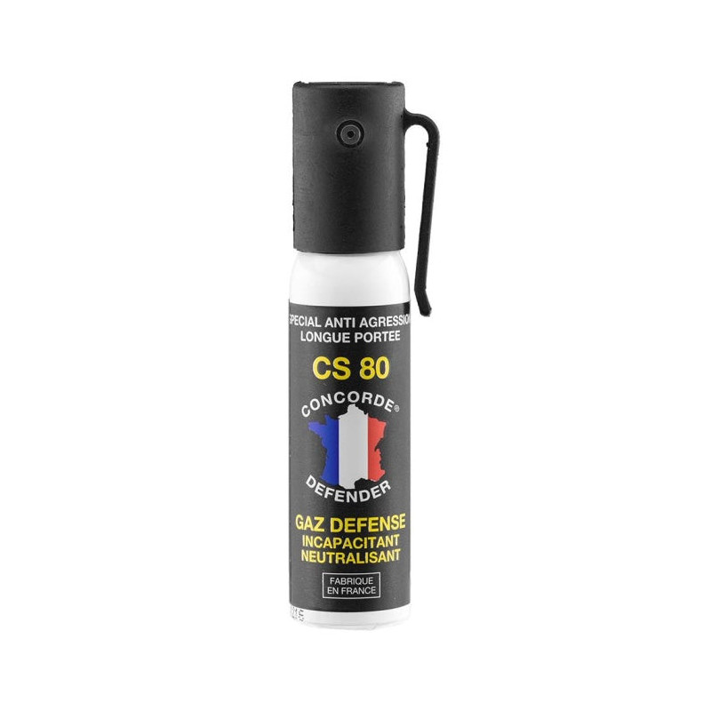 Aérosol gaz Concorde defender cs 80