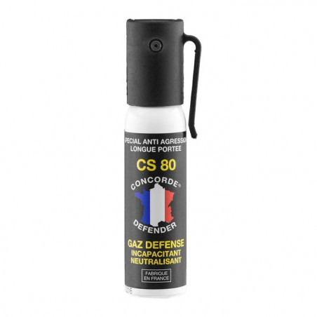 Aérosol gaz Concorde defender cs 80