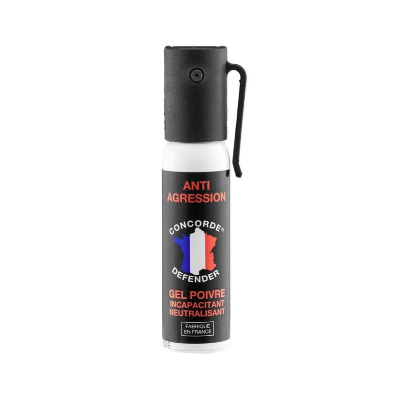 Aérosol gel poivre Concorde defender Anti-agression