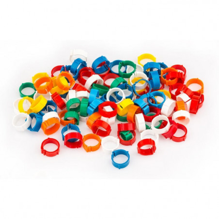 Bagues de repérage Europarm clips par 100