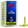 Balles CCI FMJ - Cal. 17 HMR