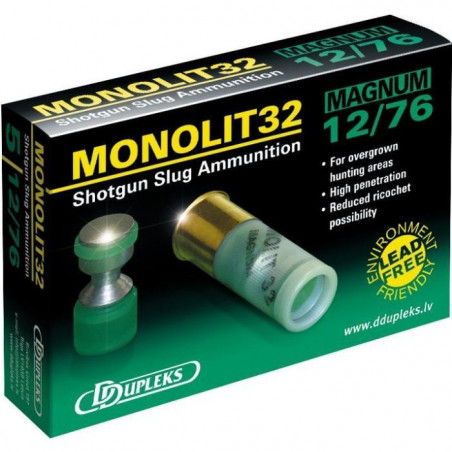 Balles Dupleks Monolit 32 - Cal. 12/70