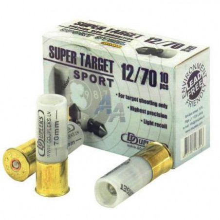 Balles Dupleks Super Target Solid Steel Training - Cal. 12/70