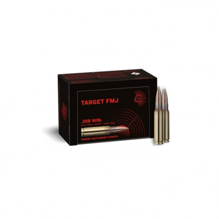 Balles Geco Target FMJ - Cal. 308 Win.