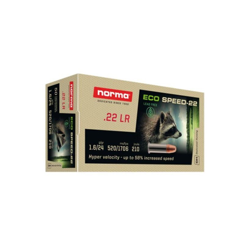 Balles Norma Eco Speed - Cal. 22LR