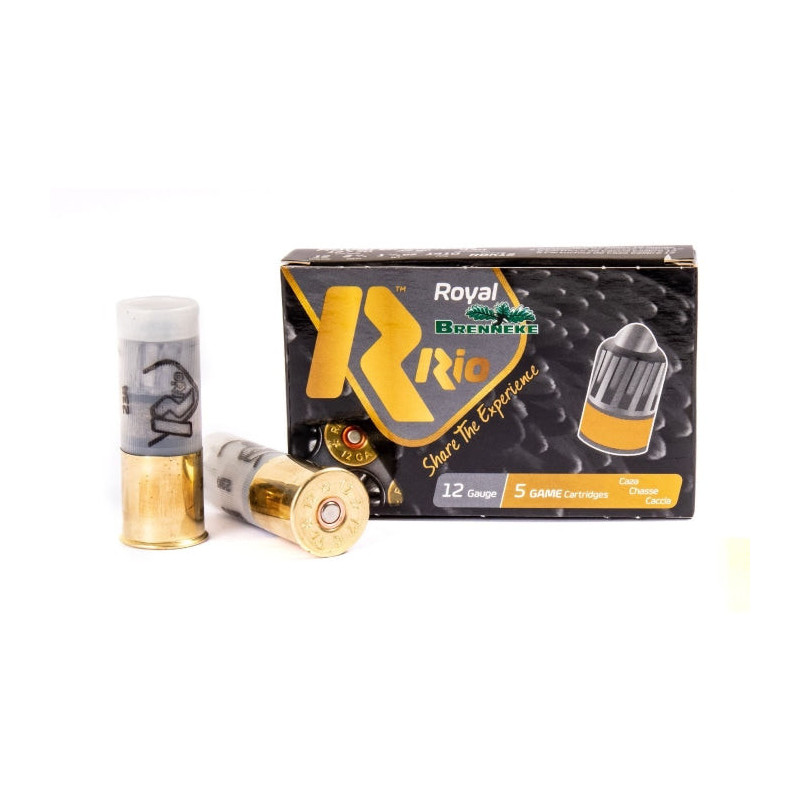 Balles Rio Brenneke Slug 32 g - Cal. 12/70 x5