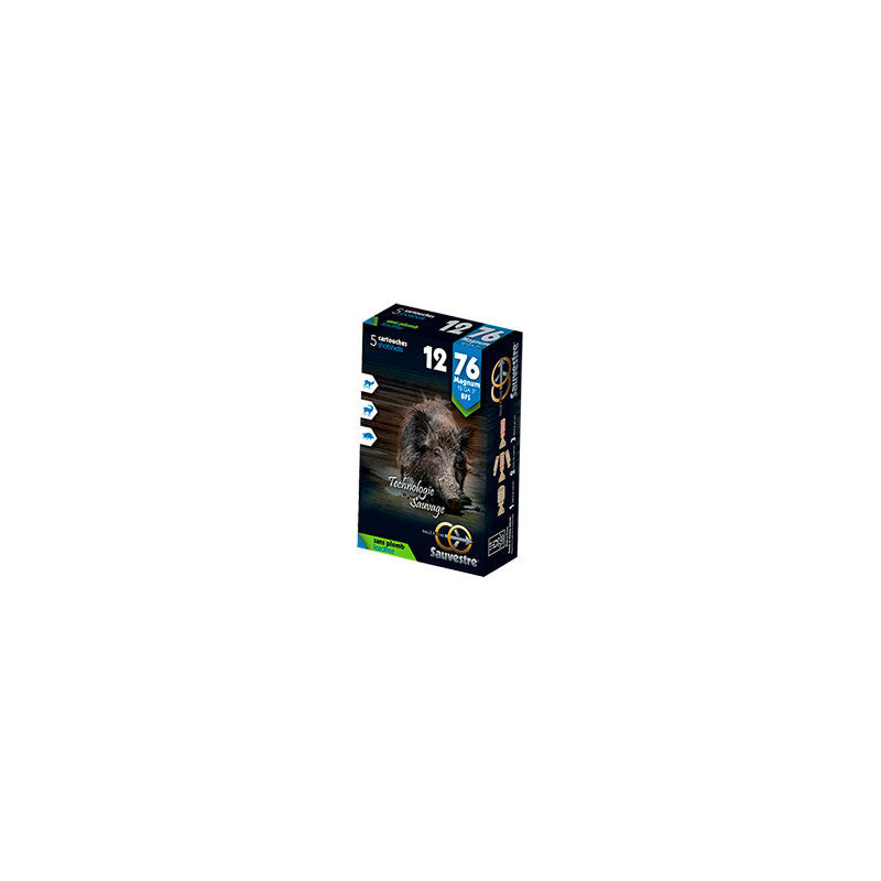 Balles Sauvestre BFS Sans plomb Cal. 12/76 Magnum