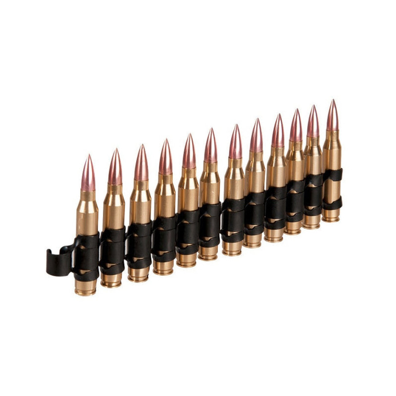 Bande de 12 Munitions Factices BO Manufacture 5.56 M249