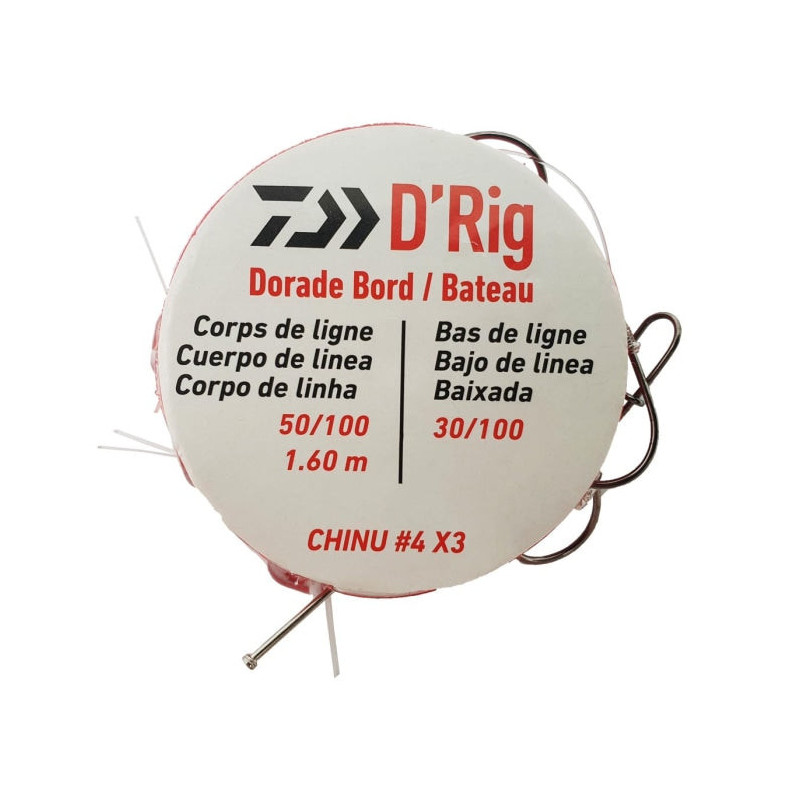 Bas de ligne montés Daiwa - Par 2