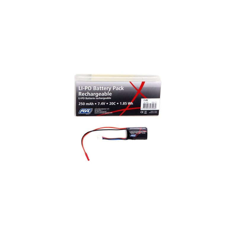 Batterie ASG Lipo HPA 2S - 7.4V
