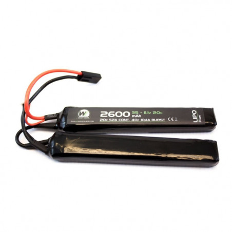 Batterie LiPo 2 éléments Nuprol - 7,4 v/2600 mAh