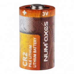 Blister 1 pile Num'Axes - CR2 lithium 3 V