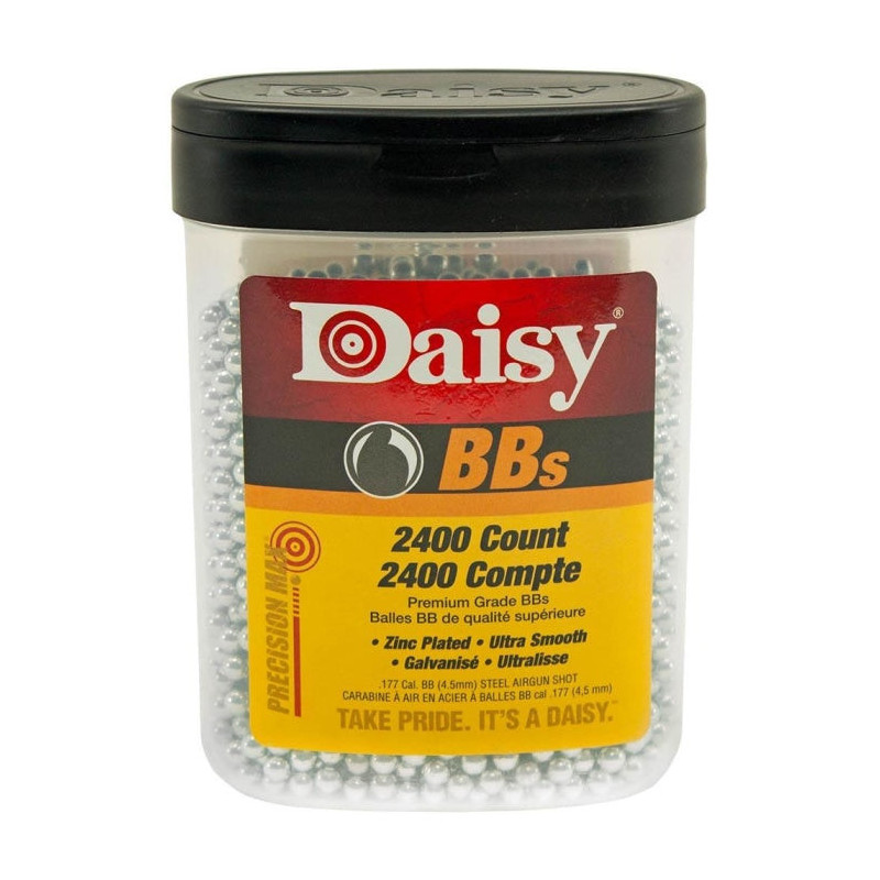 Boîte billes acier Daisy BB's - Cal. 4.5 - Par 2400