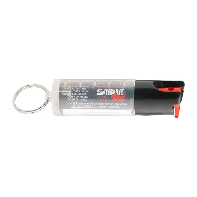 Bombe au Poivre Sabre Red 3-en-1 Porte Clés - 16,2ml