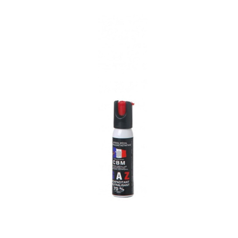 Bombe de défense CBM Cs capot 1/4 de tour - 25 ml
