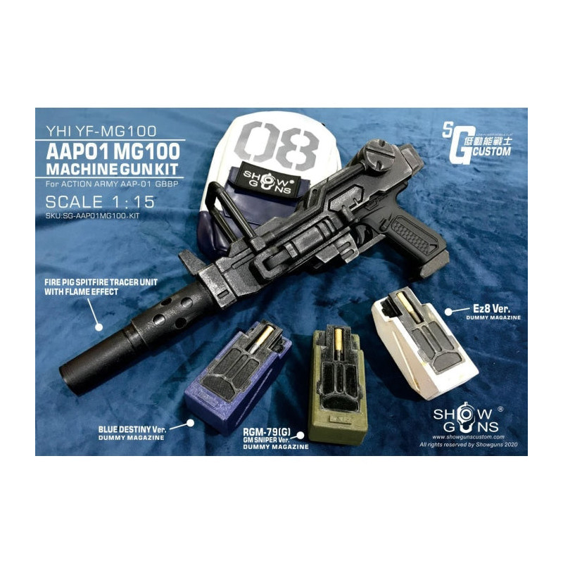 C&C TAC Kit GM 08 MS Team MG100 pour GBB AAP-01