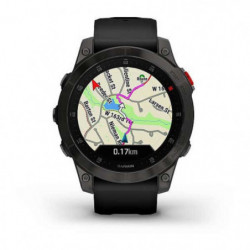 Montre GPS Garmin Epix titane black dlc bracelet noir