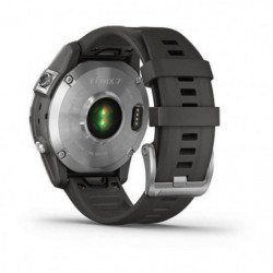 Montre GPS Garmin Fenix 7 Silver bracelet gris