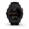 Montre GPS Garmin Fenix 7X Solar Edition Gray - Bracelet noir