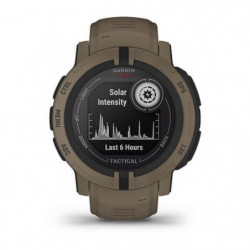 Montre GPS Garmin Instinct 2 Solar Tactical - Coyote