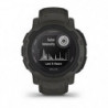 Montre GPS multifonction Garmin Instinct 2 Solar Graphite