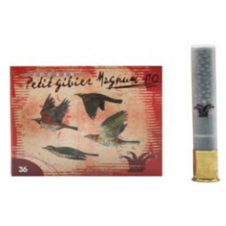 Boîte de 10 Cartouche Jocker Cal. 410 Subsonique C/36/73/16 19 grains