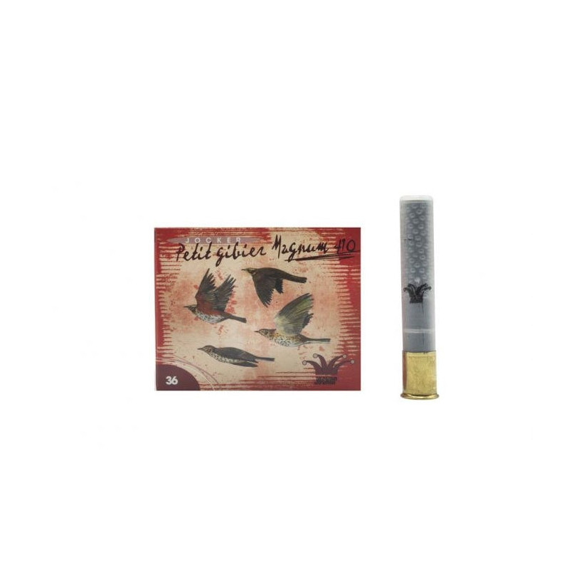 Boîte de 10 Cartouche Jocker Cal. 410 C/36/73/16 19 grains