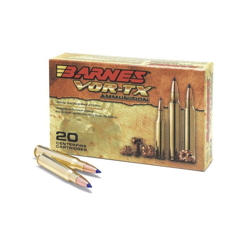 Cartouches Barnes TTSX Cal. 338 Win Mag 225 grains par 20