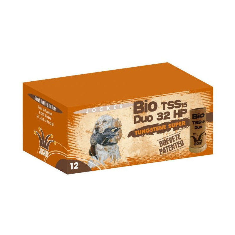 Boîte de 10 Cartouches Jocker Bio TS 36 HP C/12/76/15 36 Gr