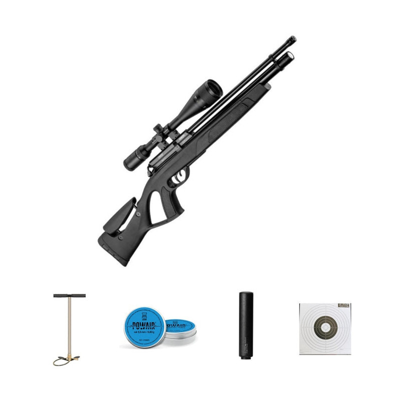Pack Spécial carabine PCP Gamo Coyote Tactical - Cal. 5.5