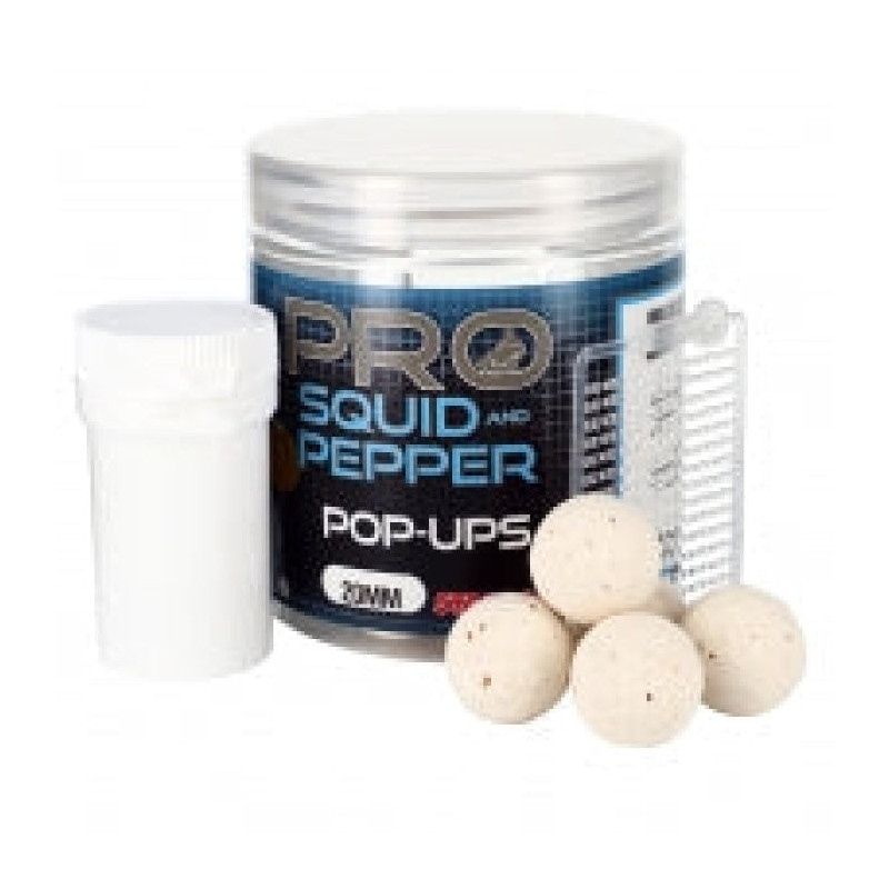 Appât Pro Squid & Pepper Pop Up 20mm - Starbaits - 60gr
