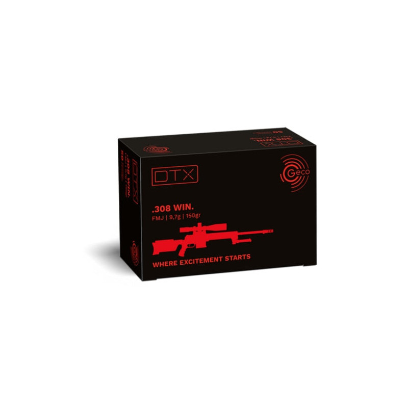 Balles Geco DTX - Cal. 308 Win.