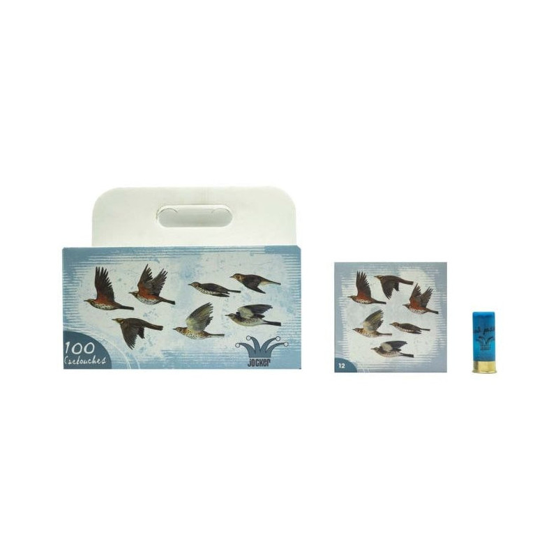 Boite de 100 Cartouches Jocker Grand passage 28 BJ Cal. 20/70/12