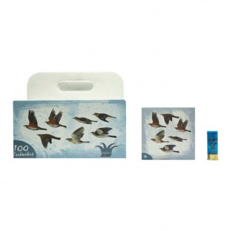 Boite de 100 Cartouches Jocker Grand passage 28 BJ Cal. 20/70/12