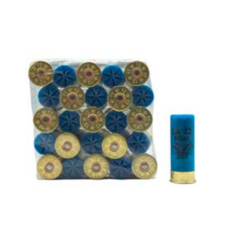 Boîte de 25 Cartouches Jocker LA 28 Bior Cal. 12/70/10 Bleu transparent