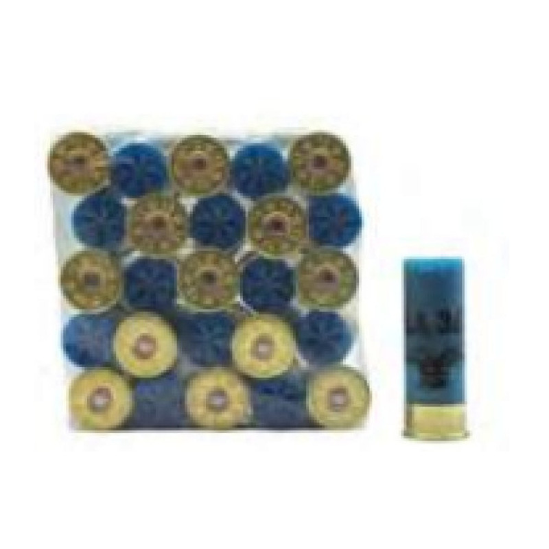Boîte de 25 Cartouches Jocker LA 28 Cal. 12/70/10 Bleu métal