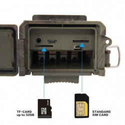 Camera de chasse Photo 1080P HC300m Mobil 2G