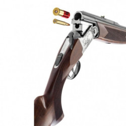 Carabine mixte de chasse Fair Ergal Double Détente et Extraceur - Cal. 20 mag et Cal. 8x57 jrs