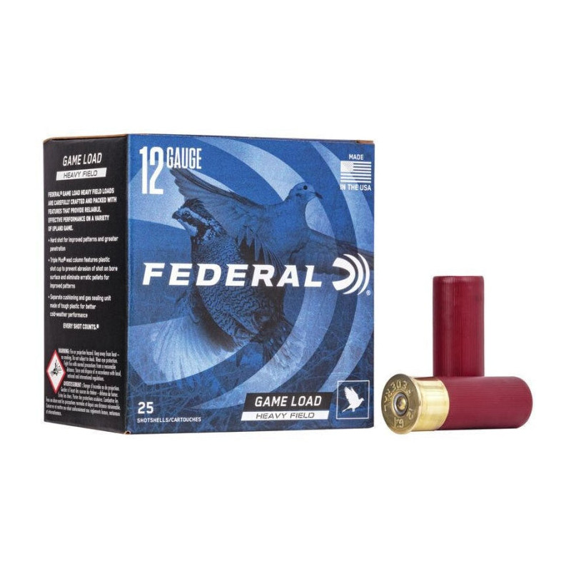 Cartouche de chasse Federal Game-Shok Hi-Brass 20 g - Cal 410/76