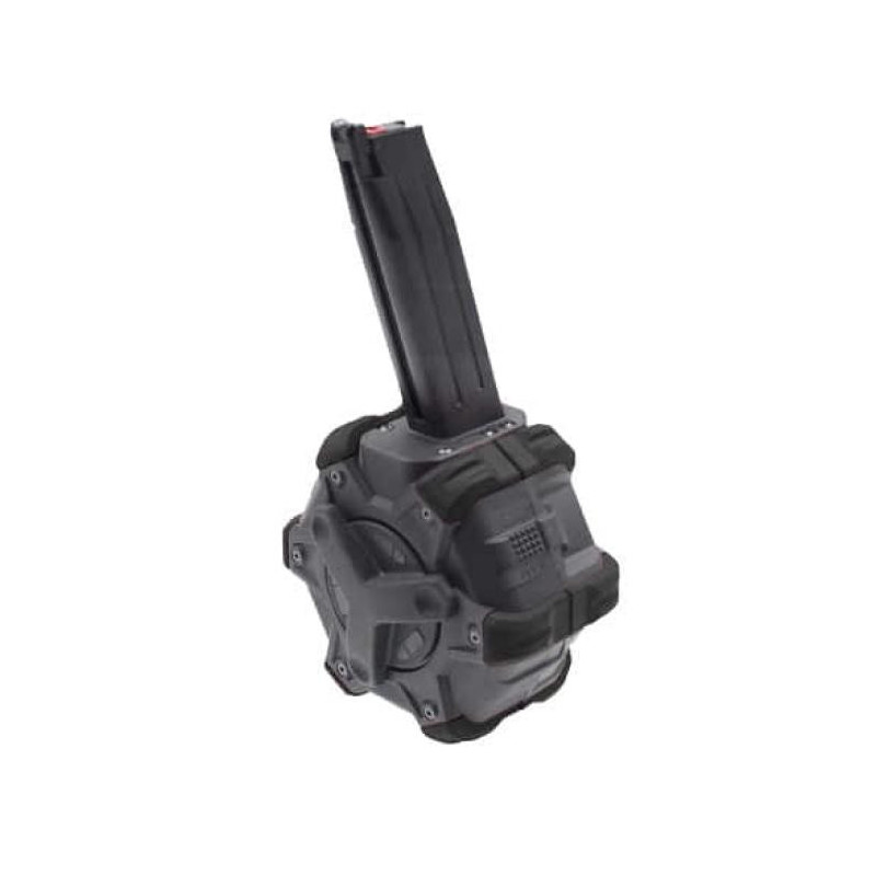 Chargeur Gaz Adaptative Drum pour série Hi-capa 350 billes