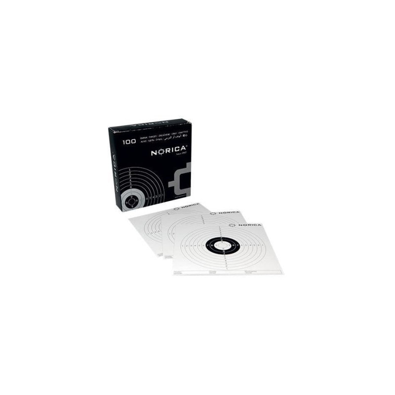 Cibles papier Norica - Par 100