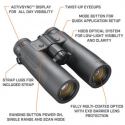 Jumelle Télémétrique Bushnell Fusion X 10x42