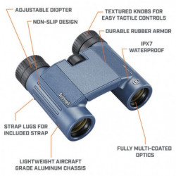 Jumelles Bushnell H2O 2.0 8X25