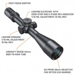 Lunette Bushnell Match Pro ED 5-30x56 Riflescope