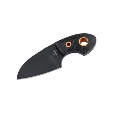 Couteau de cou Böker Plus Gnome all Black Copper