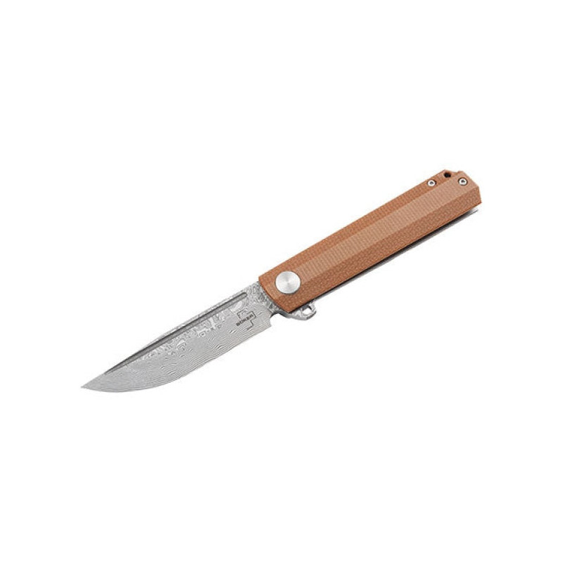 Couteau de poche Böker Plus Cataclyst Brown Damascus