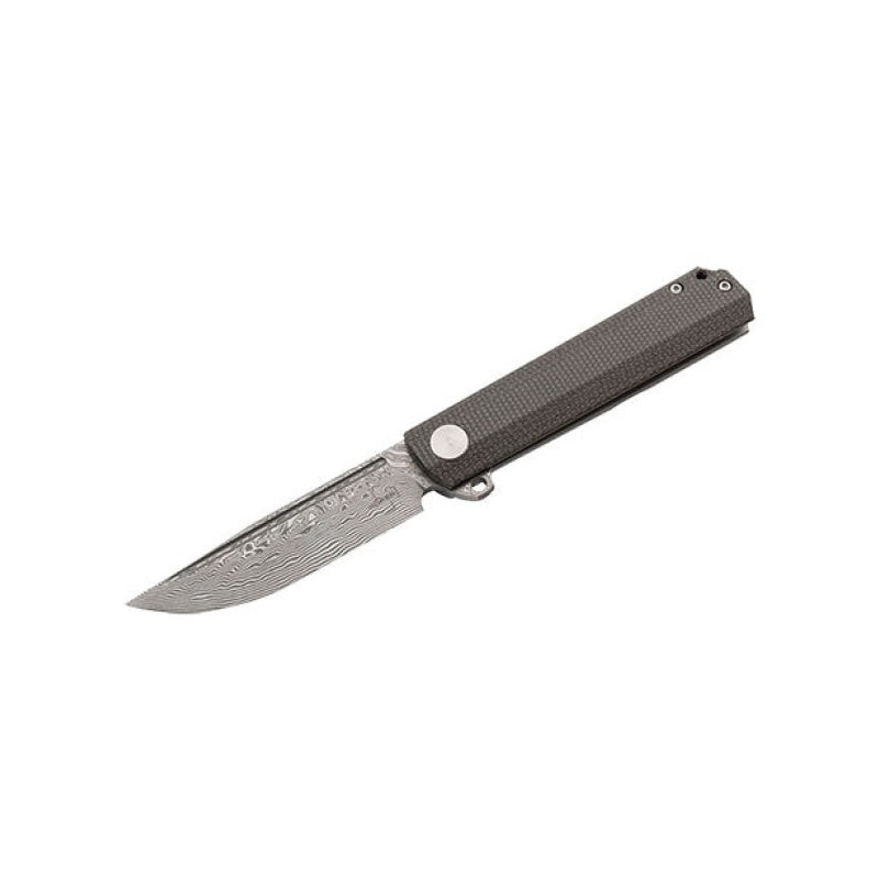 Couteau de poche Böker Plus Cataclyst Green Damascus