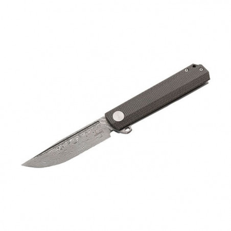 Couteau de poche Böker Plus Cataclyst Green Damascus