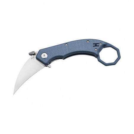 Couteau de poche Böker Plus HEL Karambit Bleu-Gris